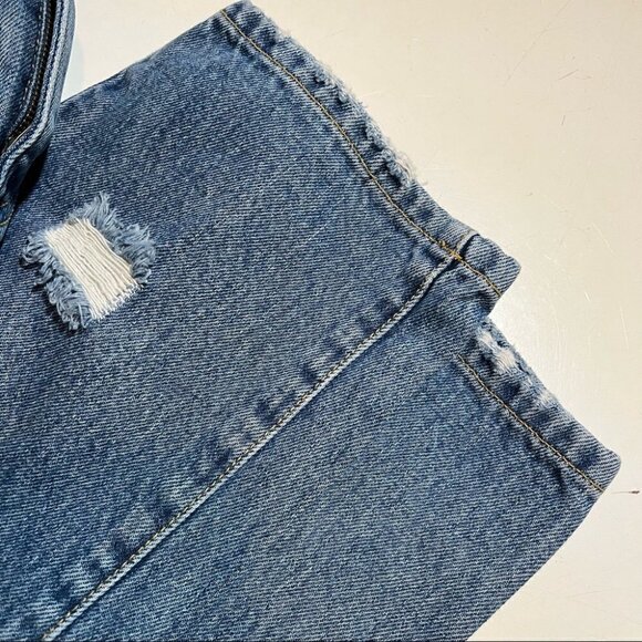 LF Carmar Shredded High Rise Blue Jeans - Picture 5 of 5